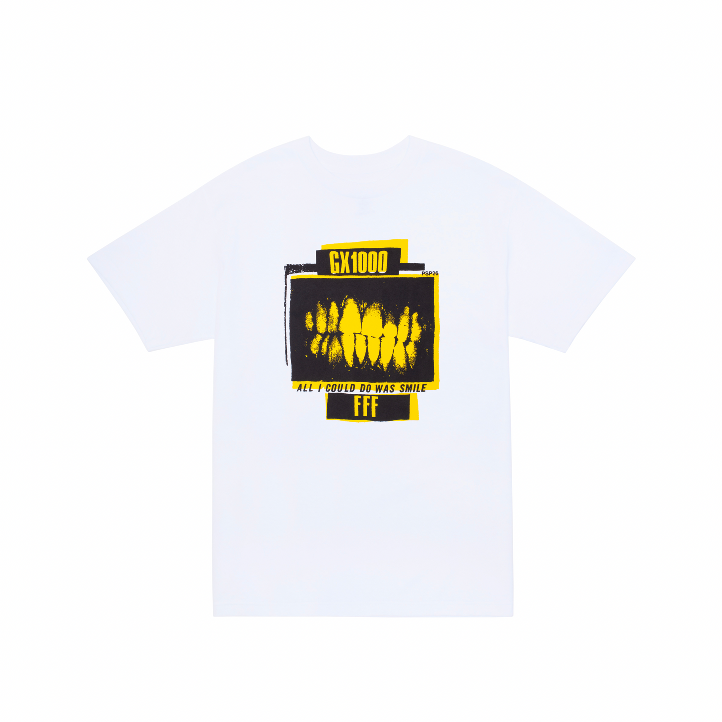 GX1000 - SMILE TEE - WHITE