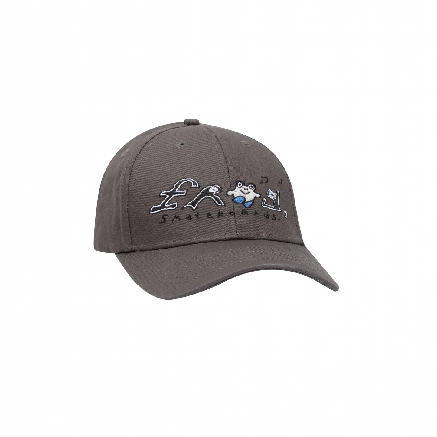 FROG - HAPPY FROG ADJUSTABLE CAP - CHARCOAL