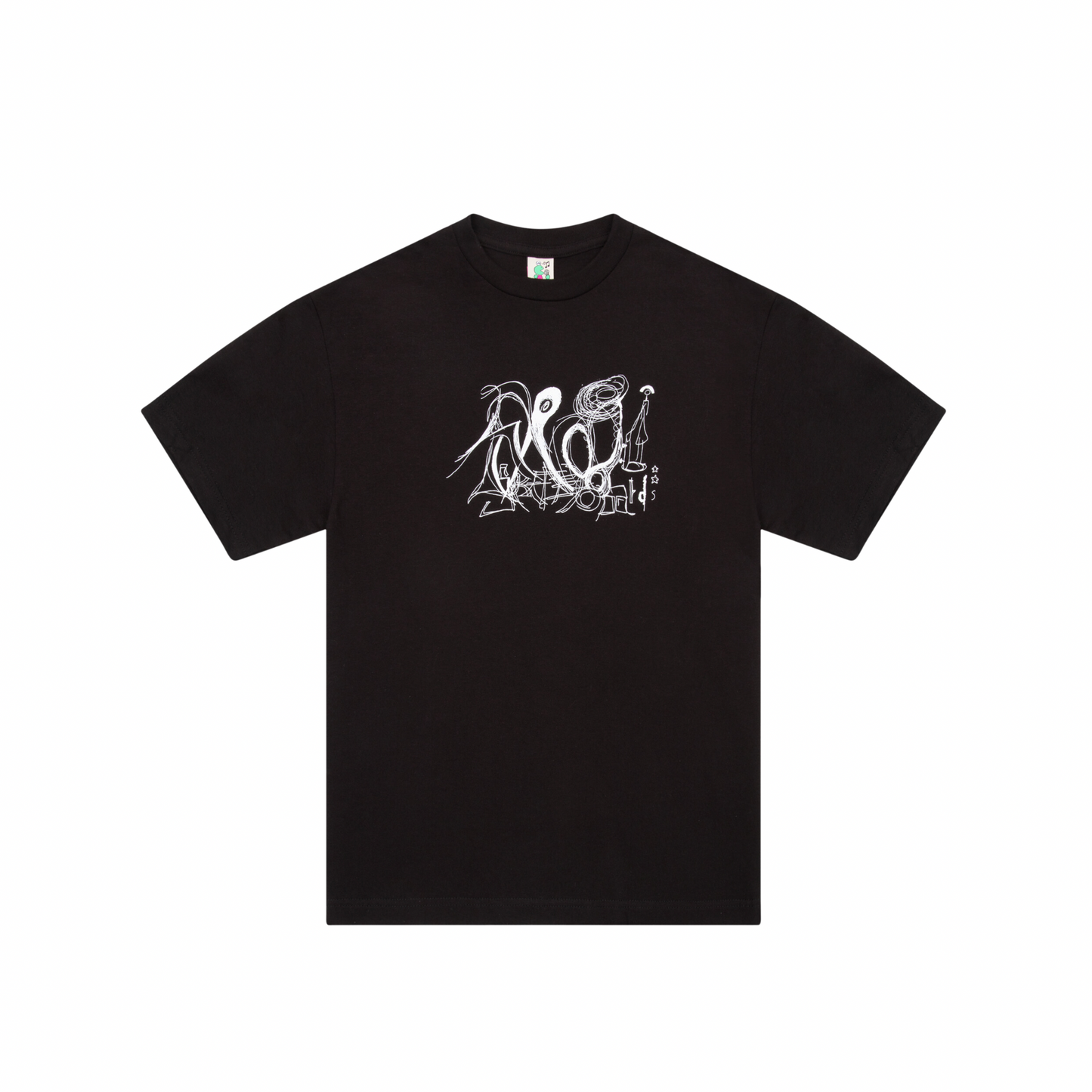 FROG - SCRIBBLE DADDY TEE - BLACK