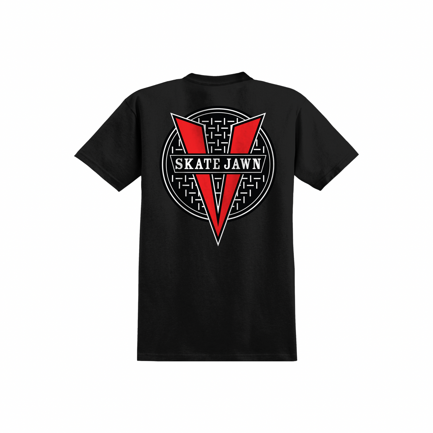 VENTURE - VENTURE X SKATE JAWN TEE - BLACK