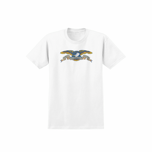 ANTI HERO - YOUTH EAGLE TEE - WHITE/BLUE