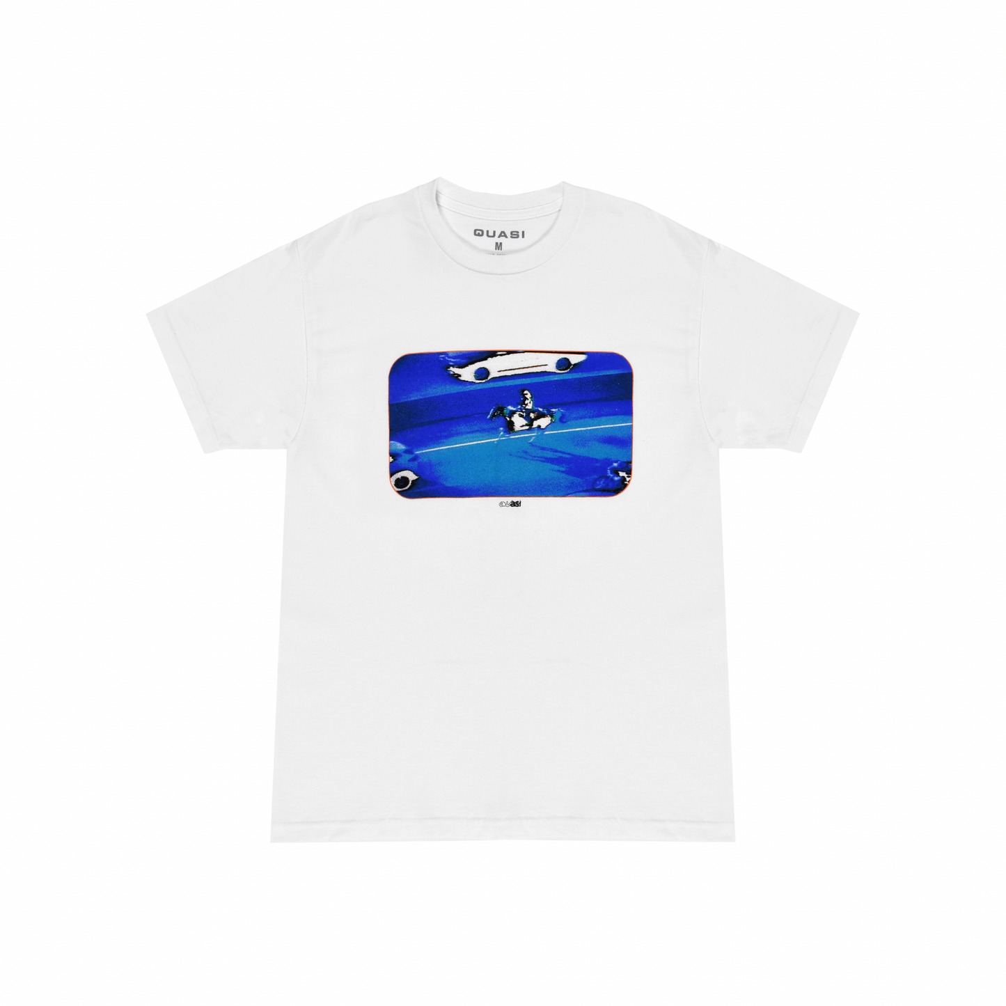 QUASI - CHASE TEE - WHITE