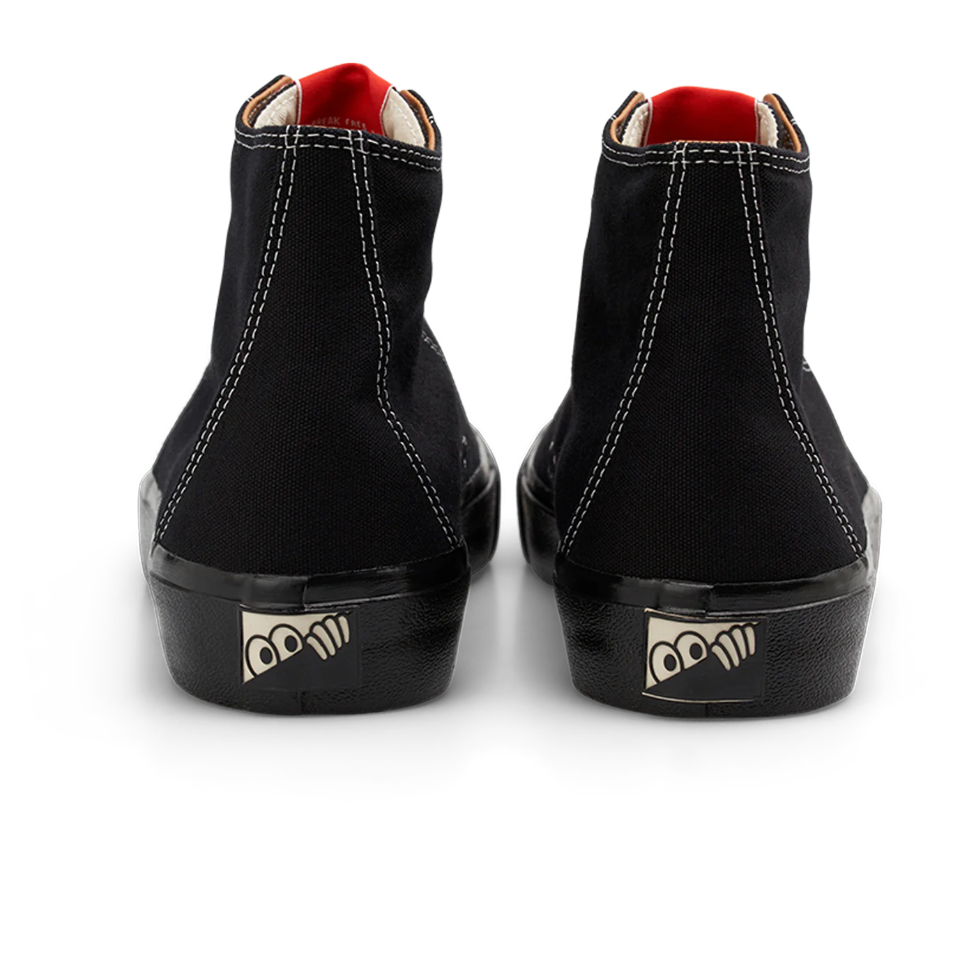 LAST RESORT AB - VM003 HI CANVAS CLOUDYCUSH SHOE - BLACK/BLACK/WHITE