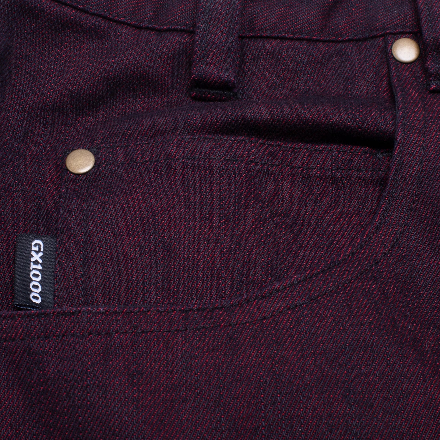 GX1000 - BAAGGY PANT - WINE