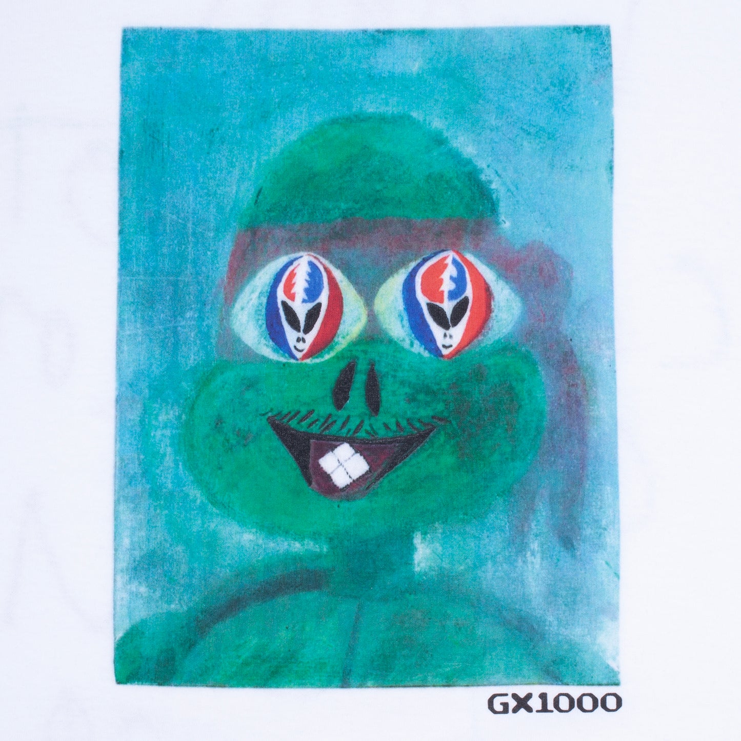 GX1000 - RALPHS TRIP TEE - WHITE