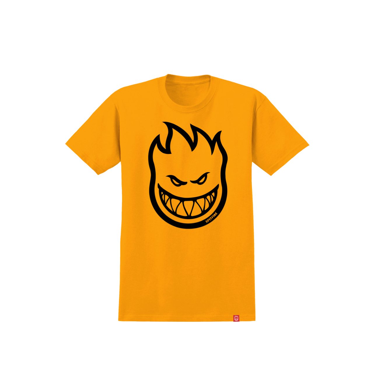 SPITFIRE - BIGHEAD YOUTH TEE - GOLD/BLACK