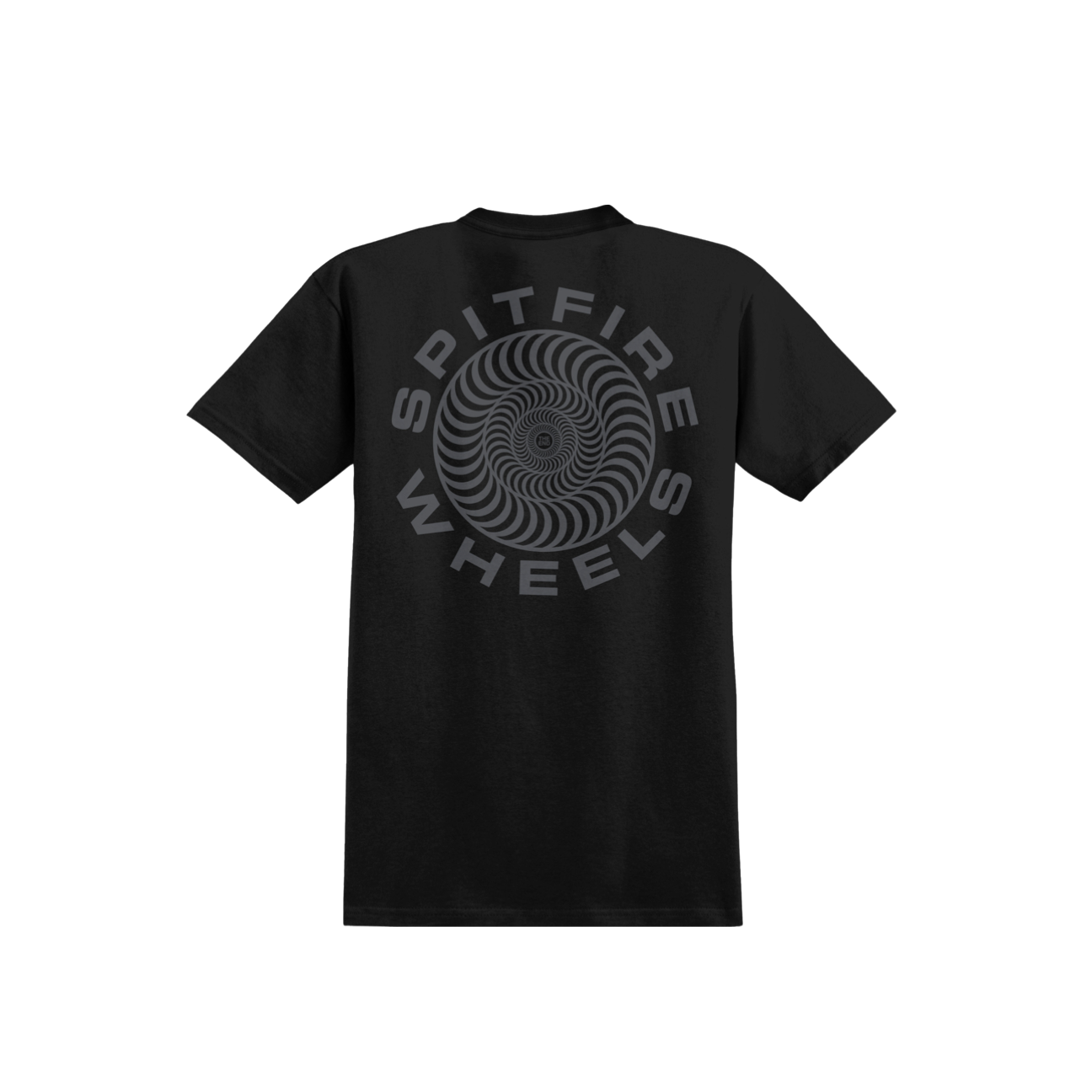 SPITFIRE - CLASSIC 87 SWIRL TEE - BLACK/GREY