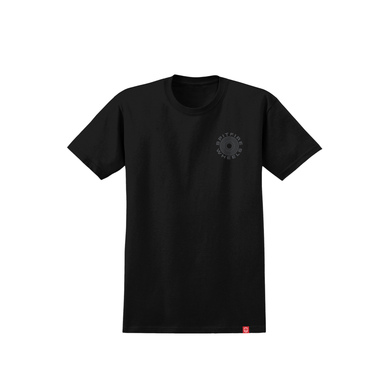 SPITFIRE - CLASSIC 87 SWIRL TEE - BLACK/GREY