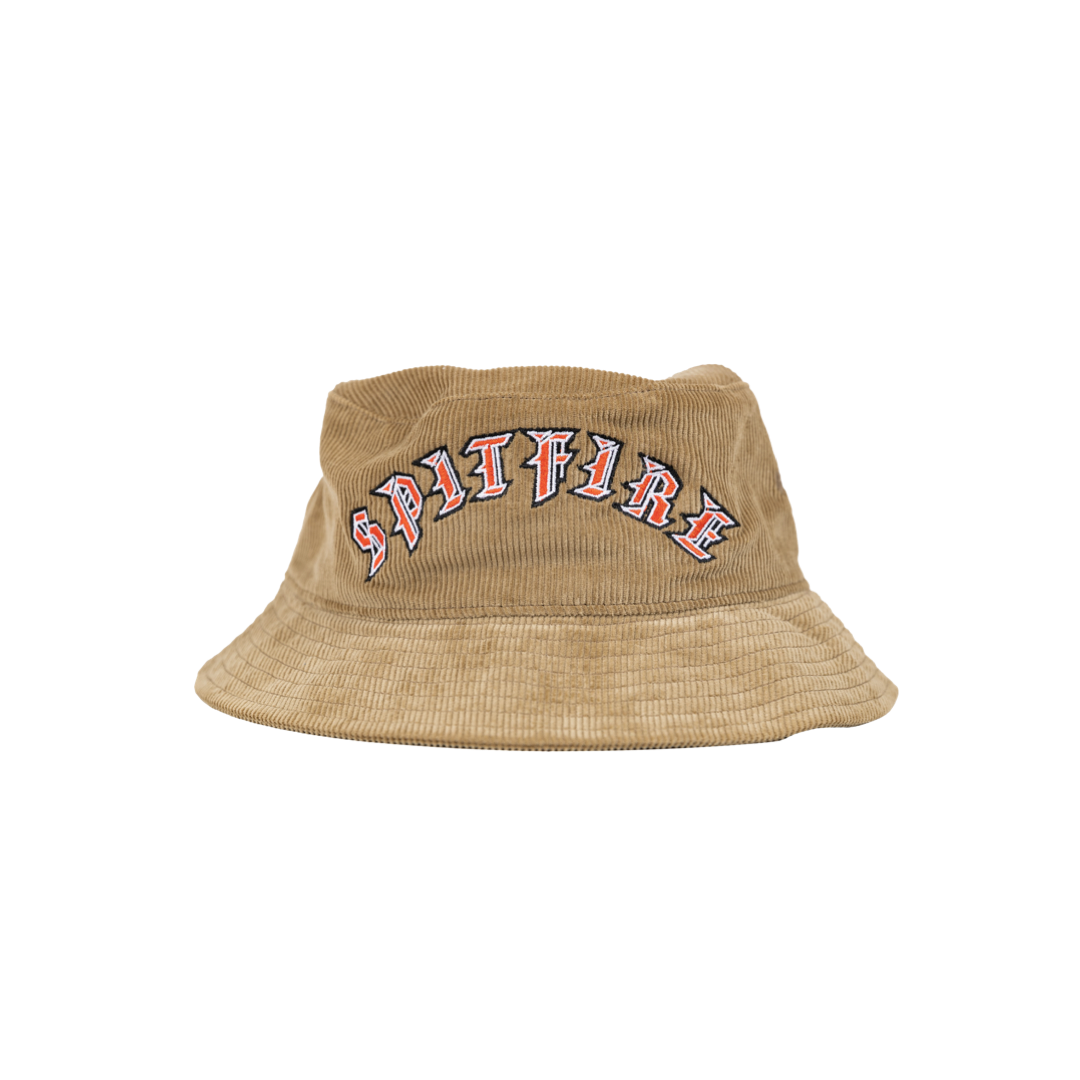 SPITFIRE - OLD E ARCH BUCKET HAT - KHAKI