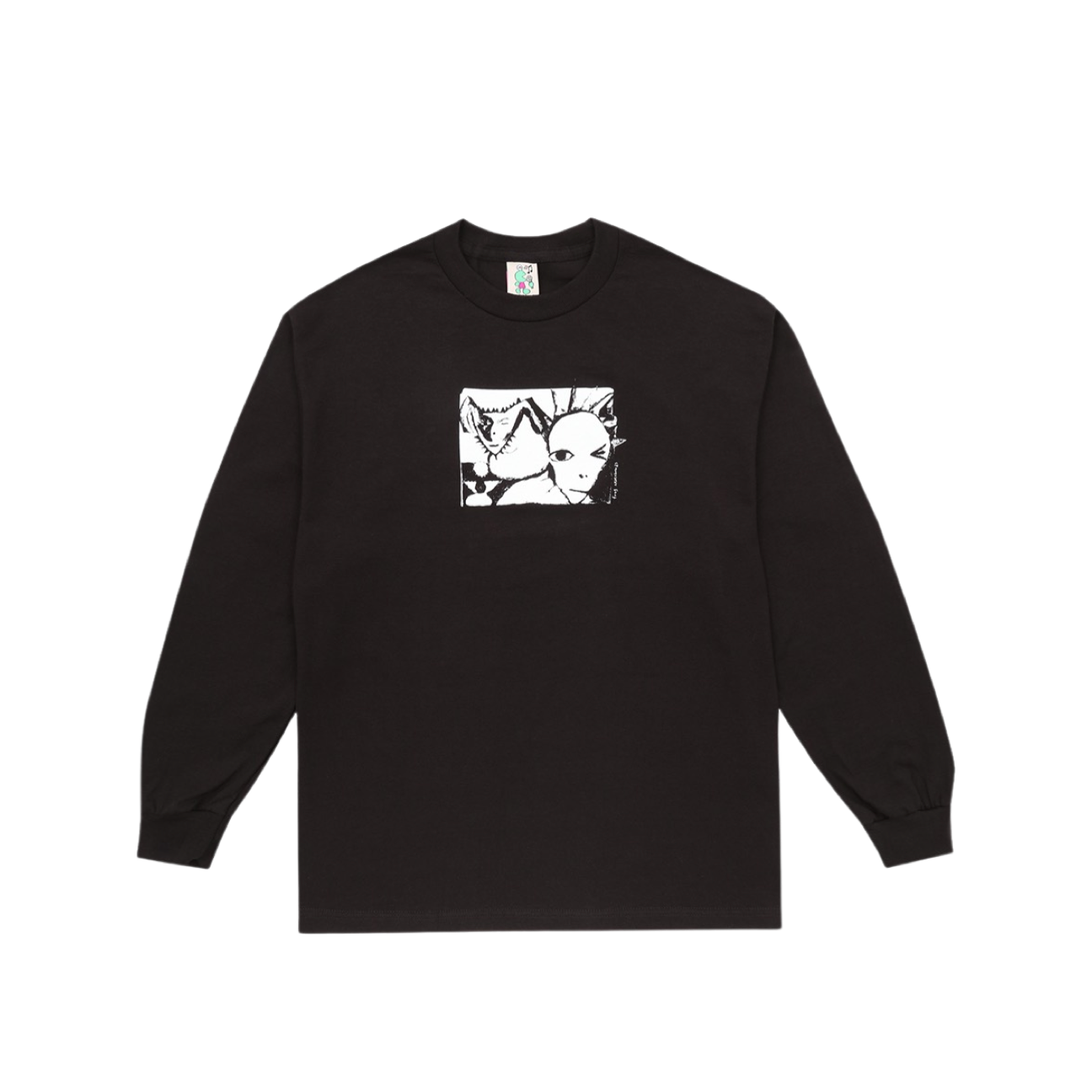 FROG - SPIKEY MAN LONGSEEVE TEE - BLACK