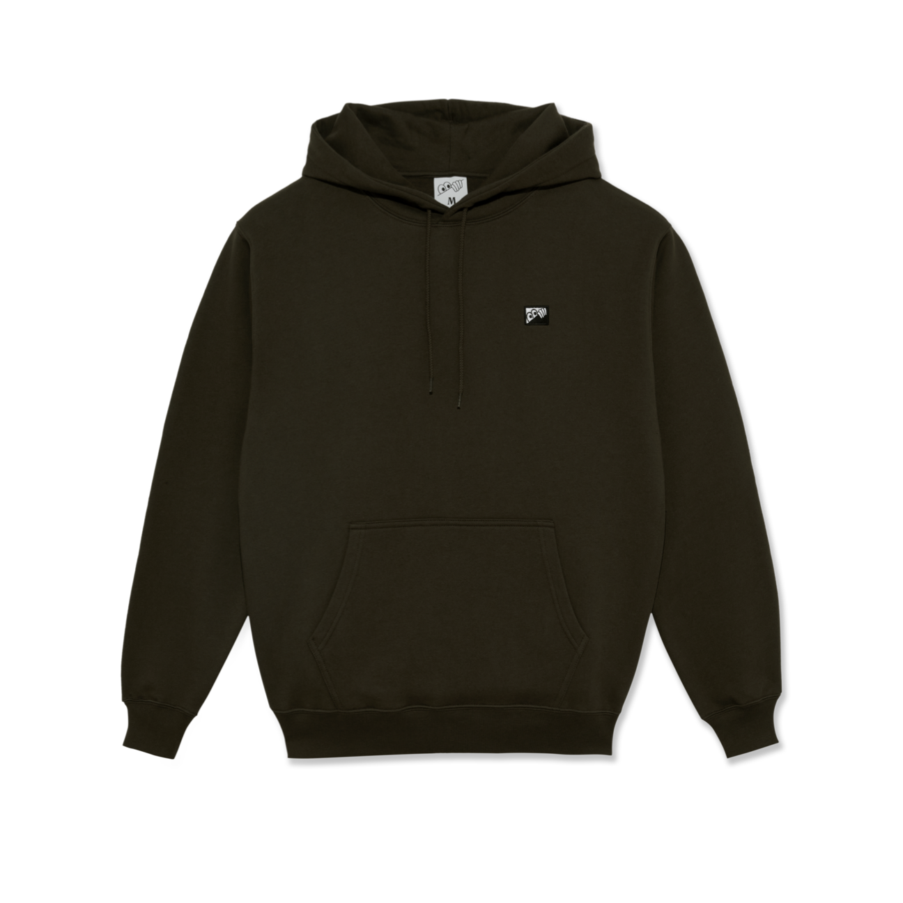 LAST RESORT AB - HEEL TAB HOODIE - BROWN