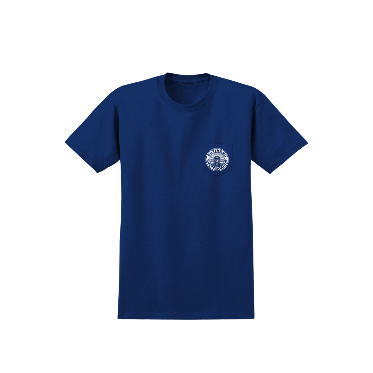 ANTI HERO - STAY READY POCKET TEE - ROYAL BLUE
