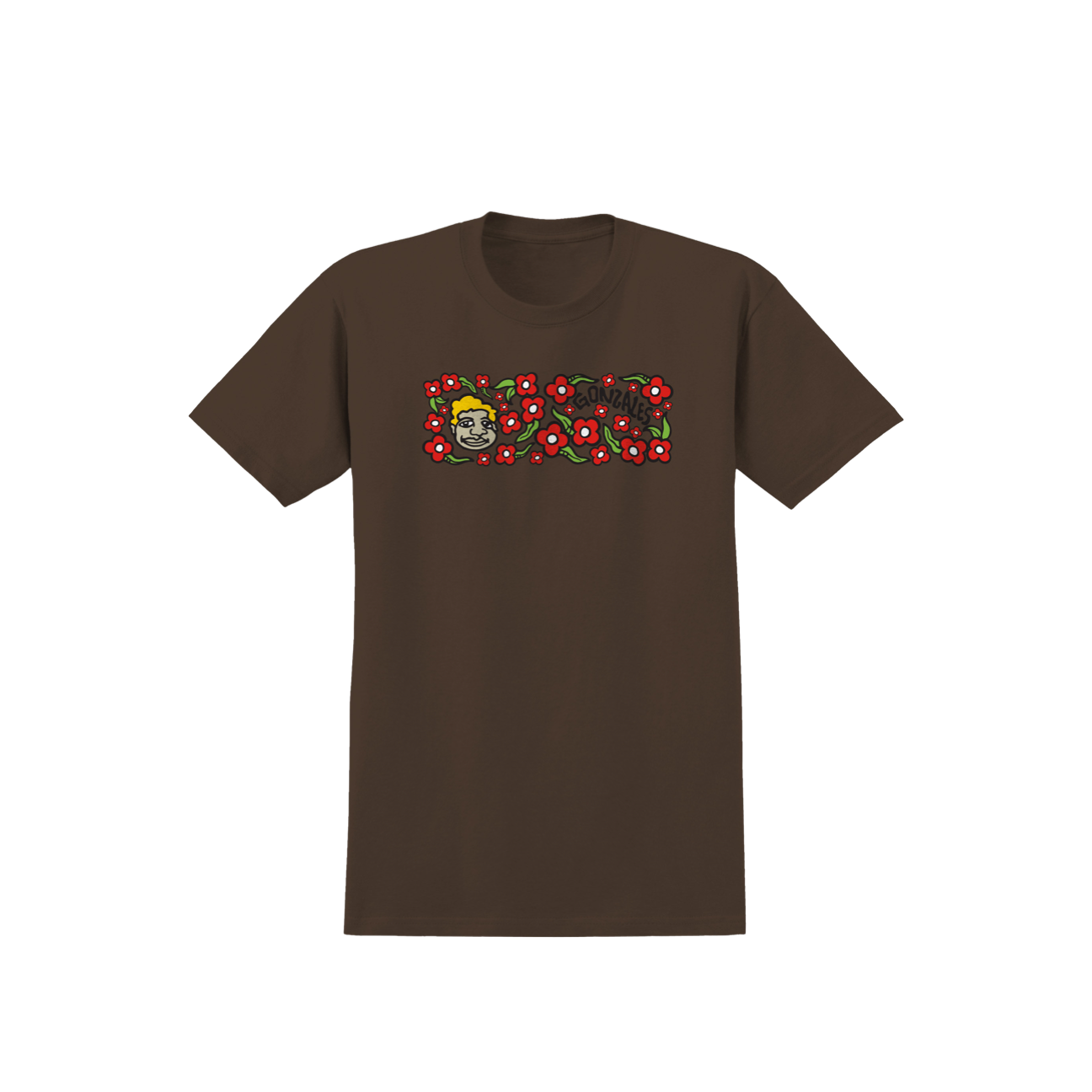 KROOKED - SWEATPANT TEE - CHOCOLATE