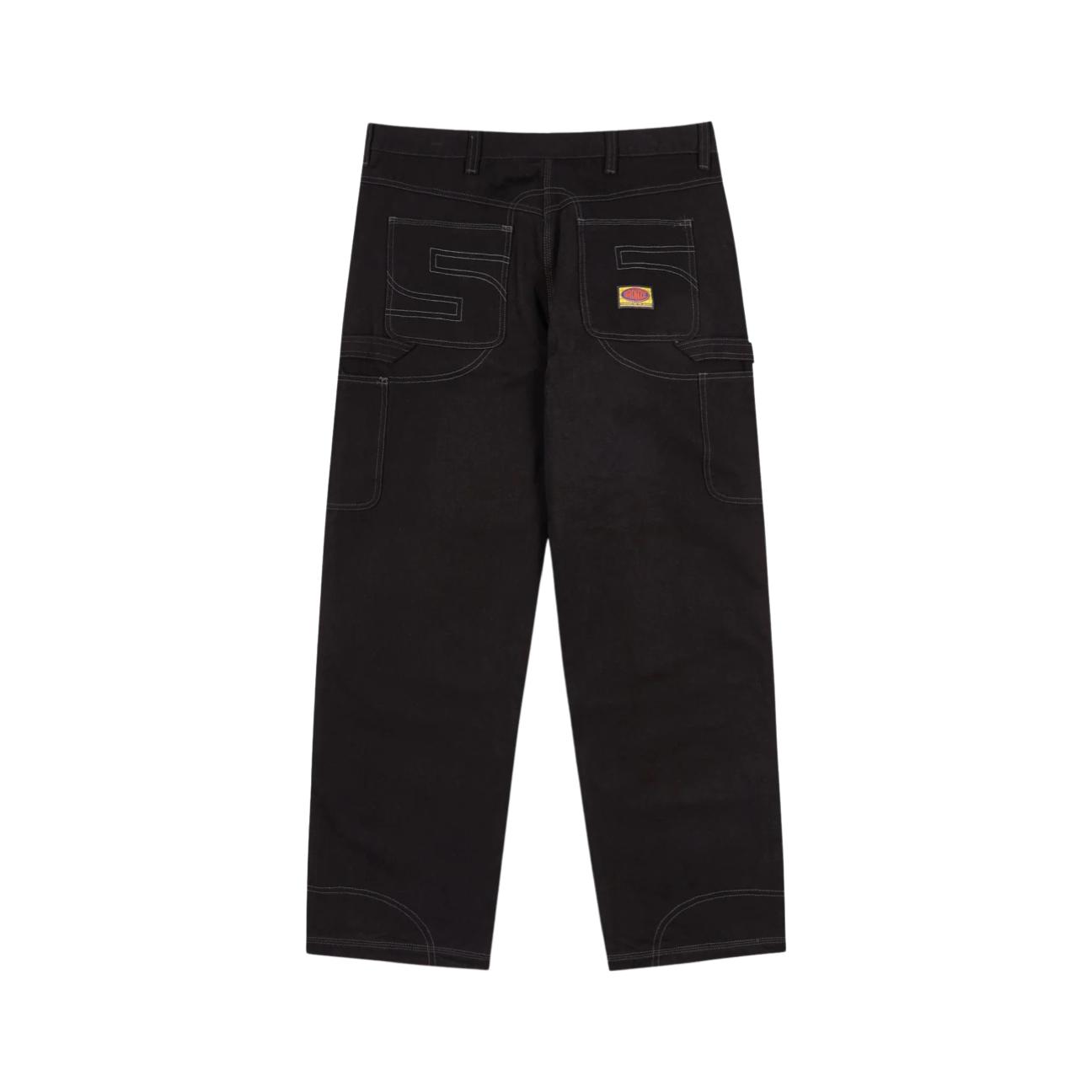 BRONZE 56K - 56 DUCK CANVAS PANTS - BLACK