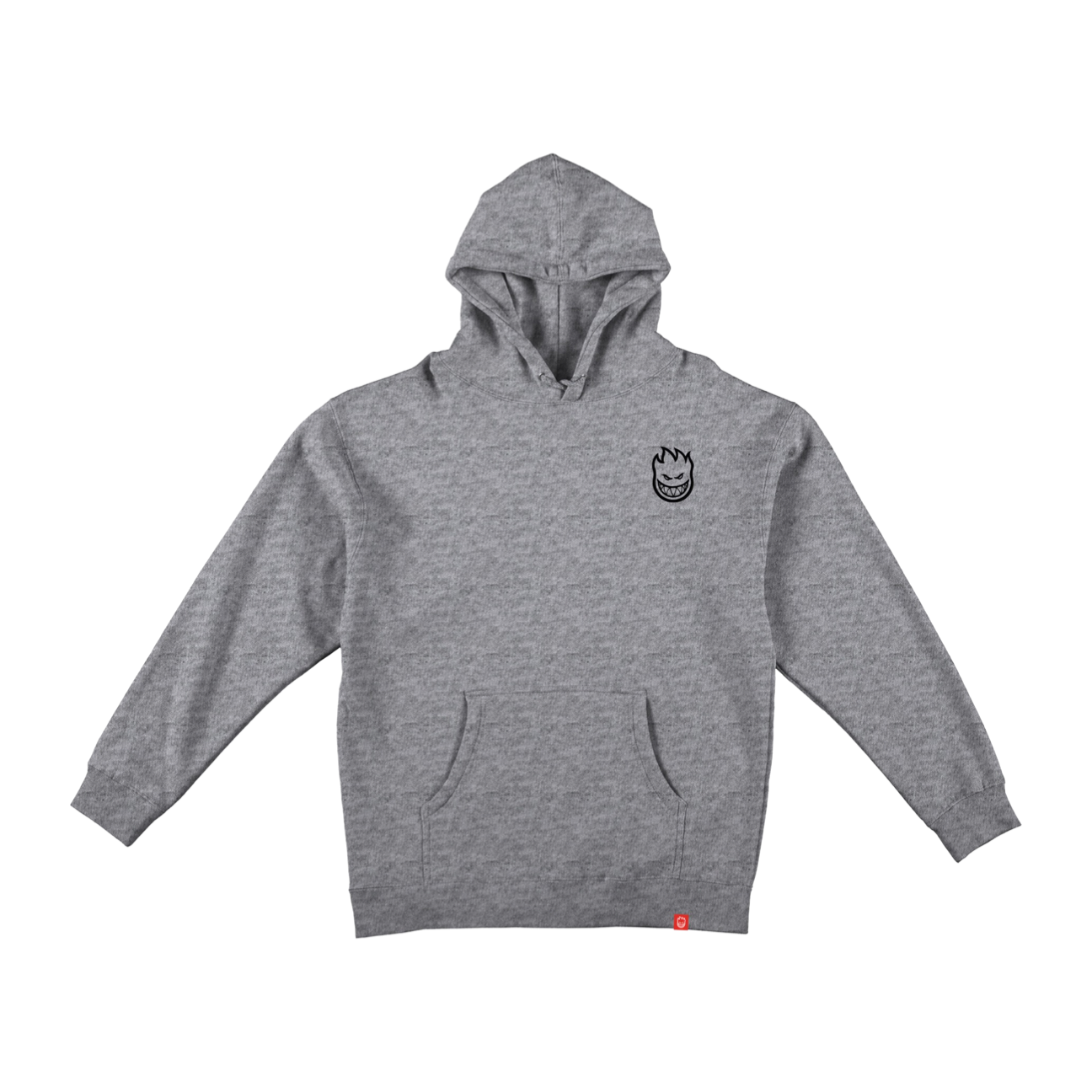 SPITFIRE CLASSIC VORTEX HOODIE - HEATHER/BLACK