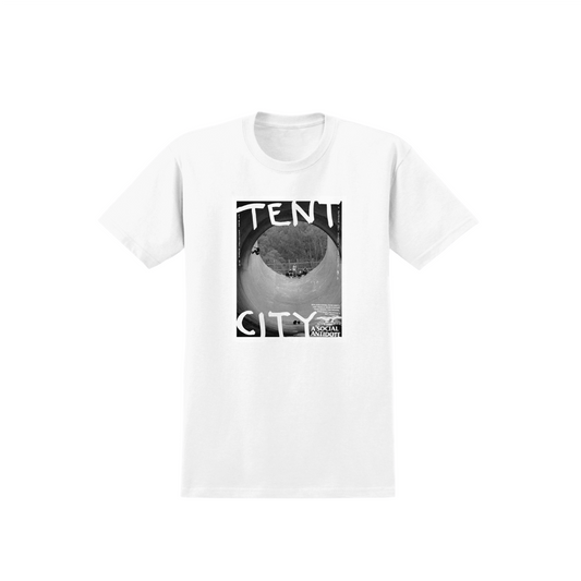 ANTI HERO - TENT CITY TEE - WHITE