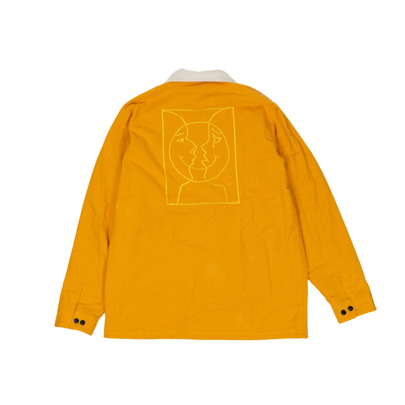 KROOKED - MOONSMILE RAW JACKET - NATURAL