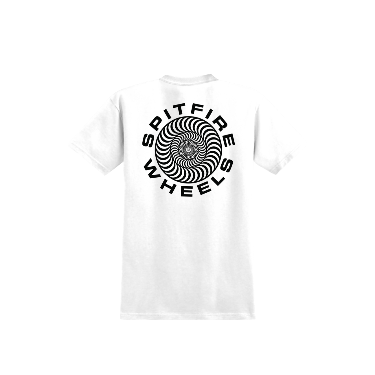 SPITFIRE - CLASSIC '87 SWIRL TEE - WHITE/BLACK