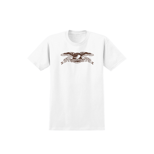 ANTI HERO - EAGLE TEE - BROWN/WHITE
