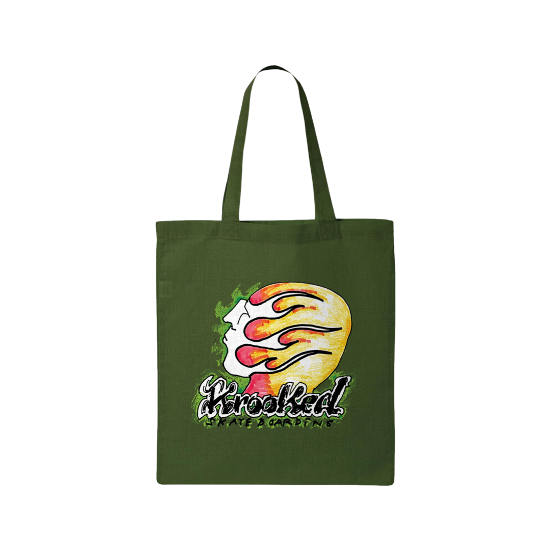KROOKED - GASTOWN TOTE BAG - ARMY