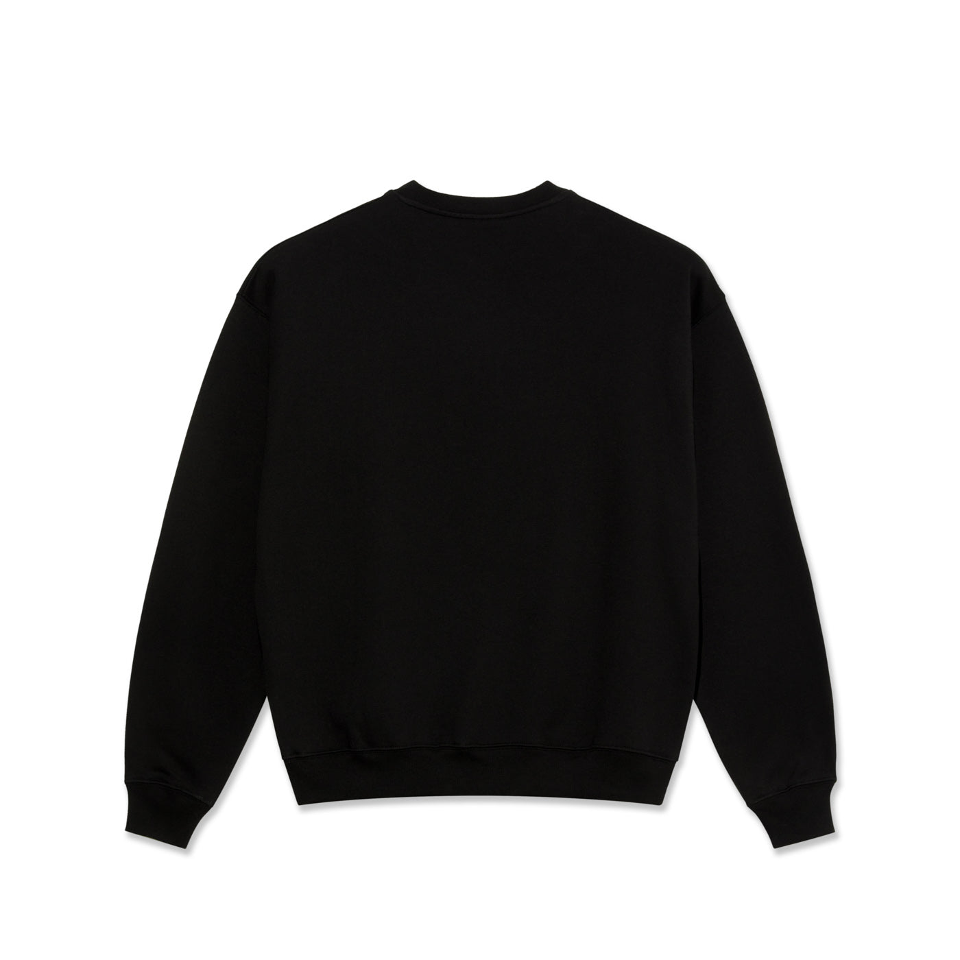 LAST RESORT AB - ATLAS MONOGRAM CREW - BLACK