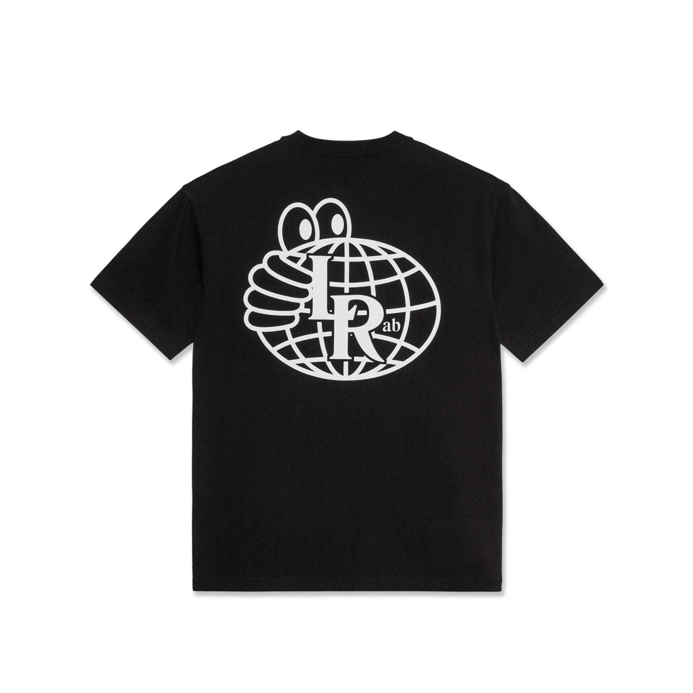 LAST RESORT AB - ATLAS MONOGRAM TEE - BLACK/WHITE