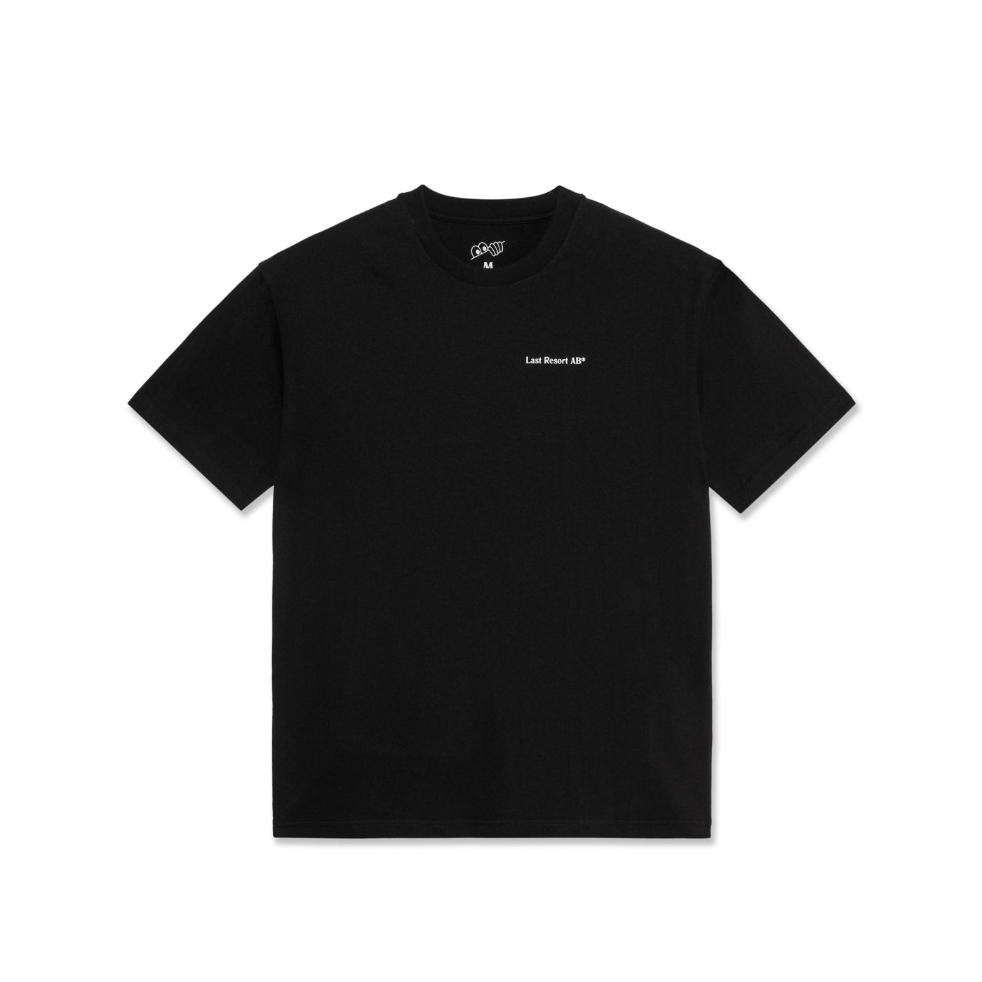 LAST RESORT AB - ATLAS MONOGRAM TEE - BLACK/WHITE