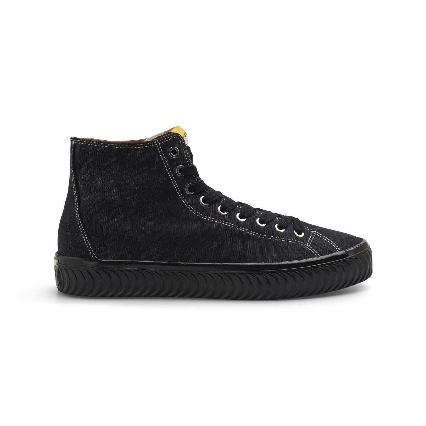 LAST RESORT AB X SPITFIRE - VM003 CANVAS HI SHOE - BLACK