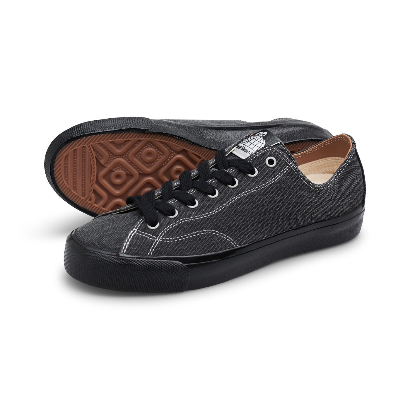 LAST RESORT AB - VM003 CANVAS SHOE - GRAPHITE/BLACK