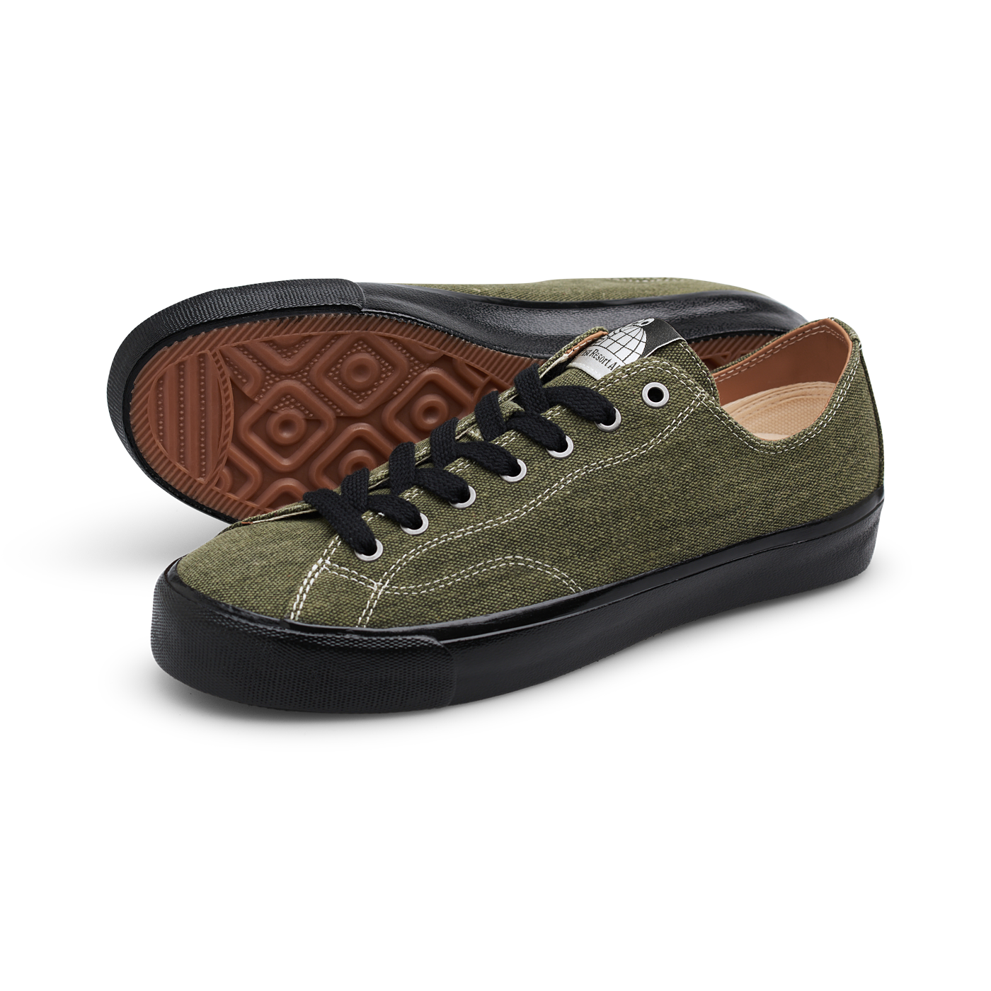 LAST RESORT AB - VM003 CANVAS SHOE- GREEN/BLACK