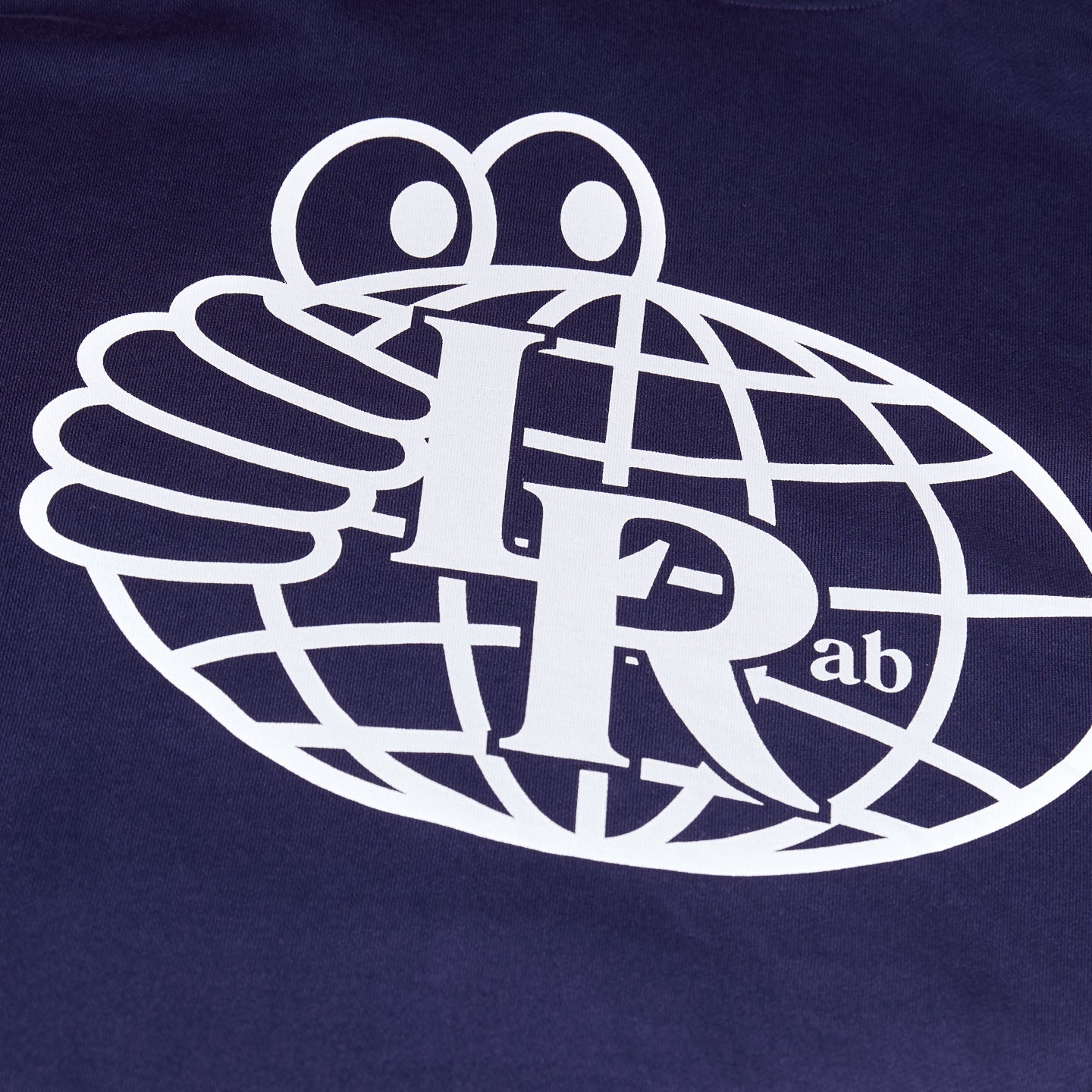 LAST RESORT AB - ATLAS MONOGRAM HOODIE - BLUE
