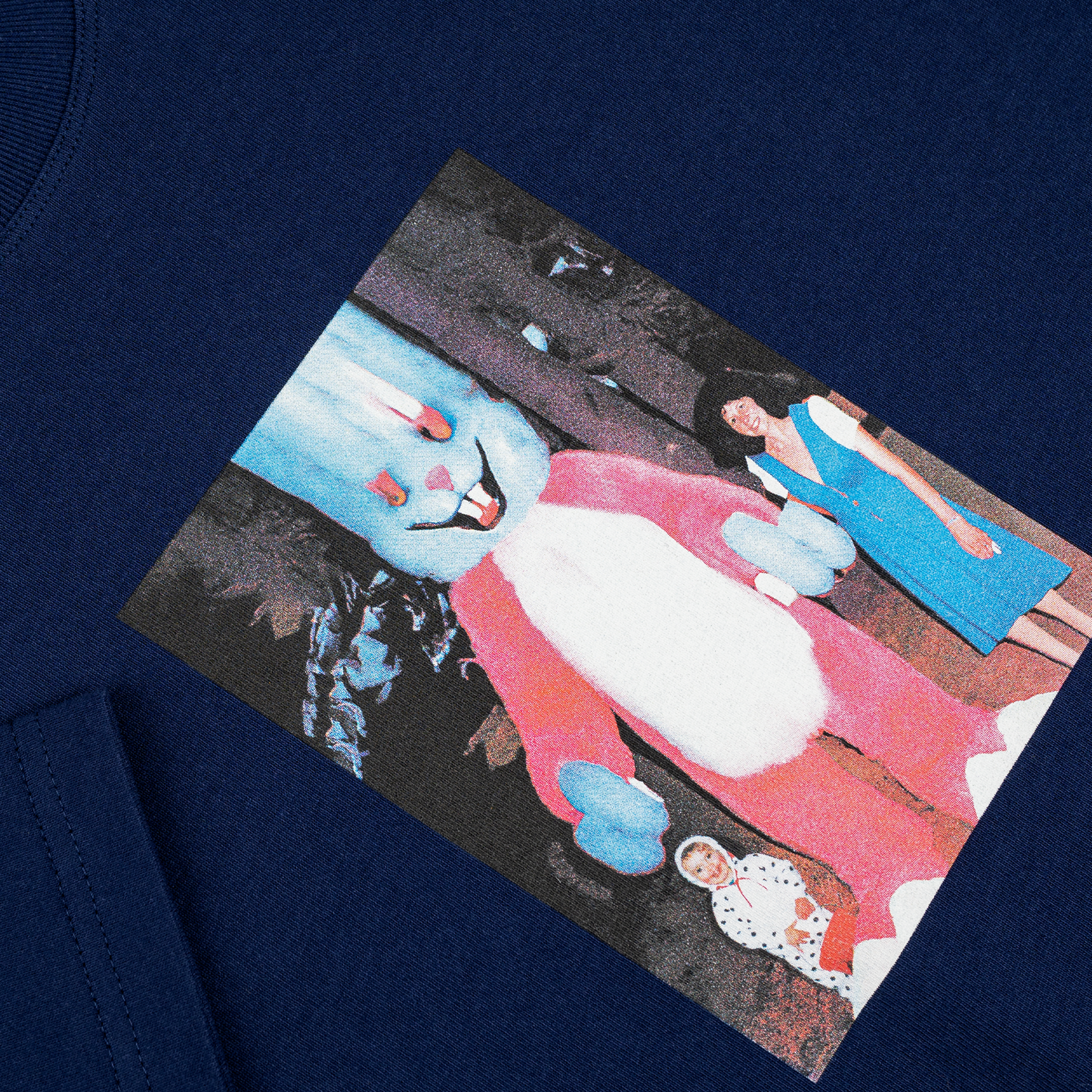 POLAR SKATE CO - BUNNY TEE - DARK BLUE