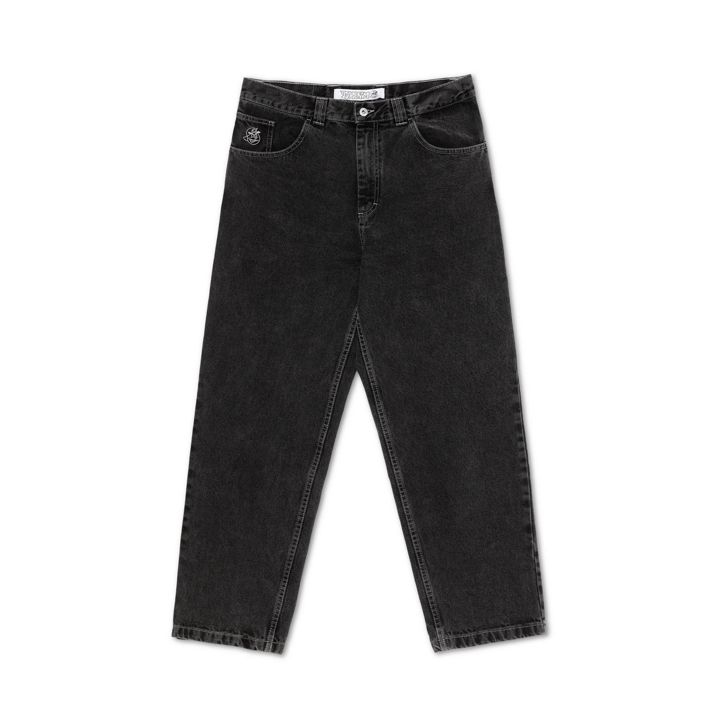 POLAR SKATE CO - '93! DENIM JEANS - SILVER/BLACK