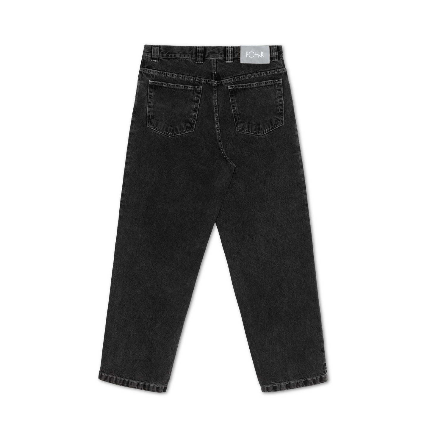 POLAR SKATE CO - '93! DENIM JEANS - SILVER/BLACK