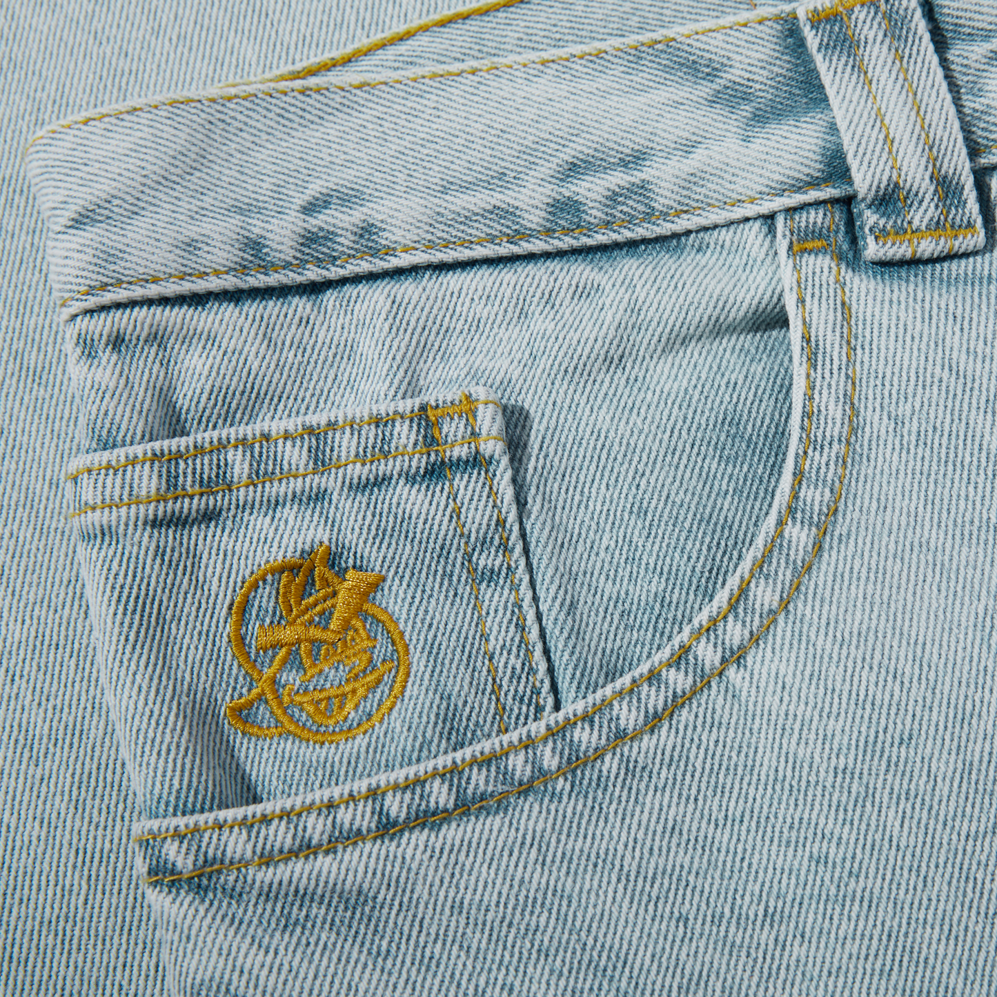 POLAR SKATE CO - '93! DENIM JEANS - LIGHT BLUE