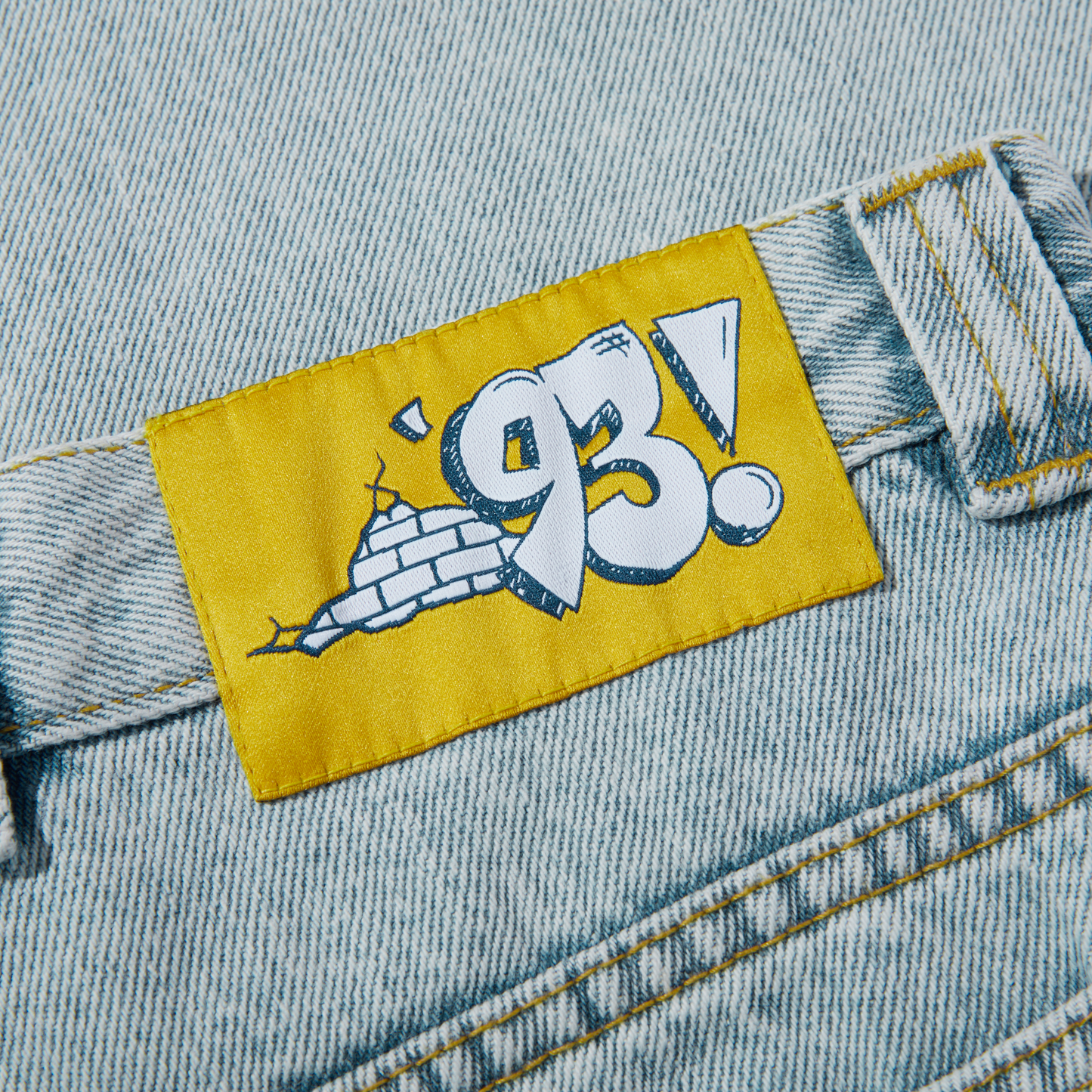 POLAR SKATE CO - '93! DENIM JEANS - LIGHT BLUE