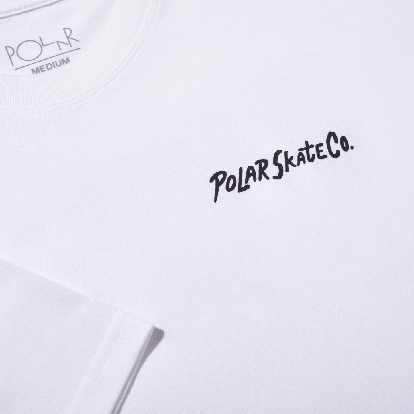 POLAR SKATE CO - YOGA TRIPPIN' TEE - WHITE