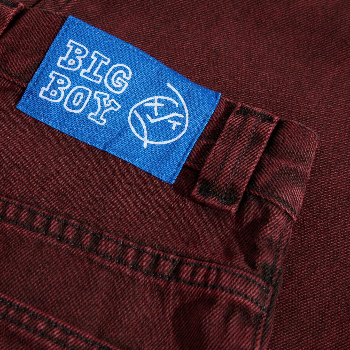 POLAR SKATE CO - BIG BOY PANTS - RED/BLACK