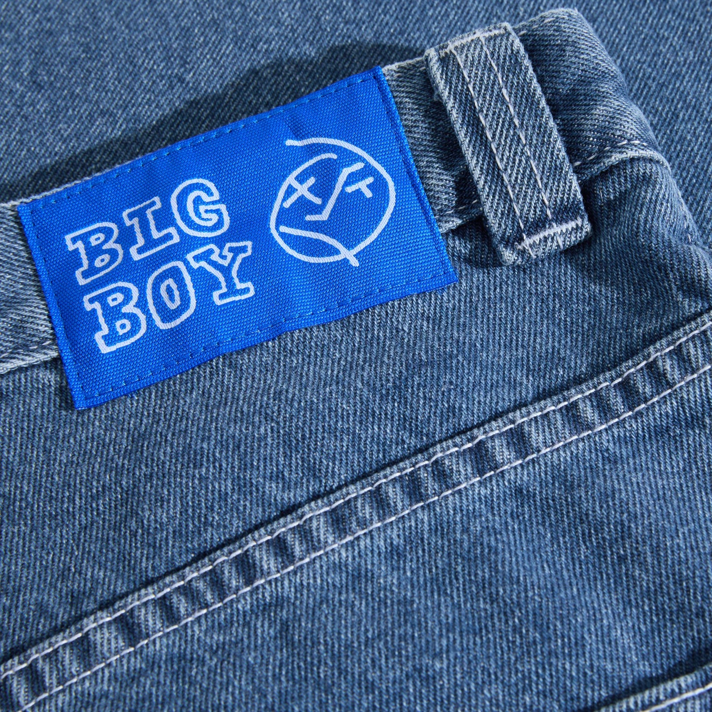 POLAR SKATE CO - BIG BOY WORK PANTS - BLUE WASH