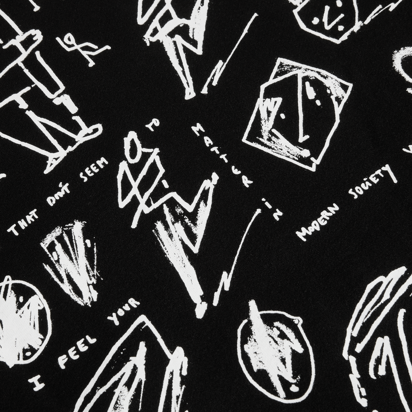 POLAR SKATE CO - DAVE SAD AT TIMES HOODIE - BLACK