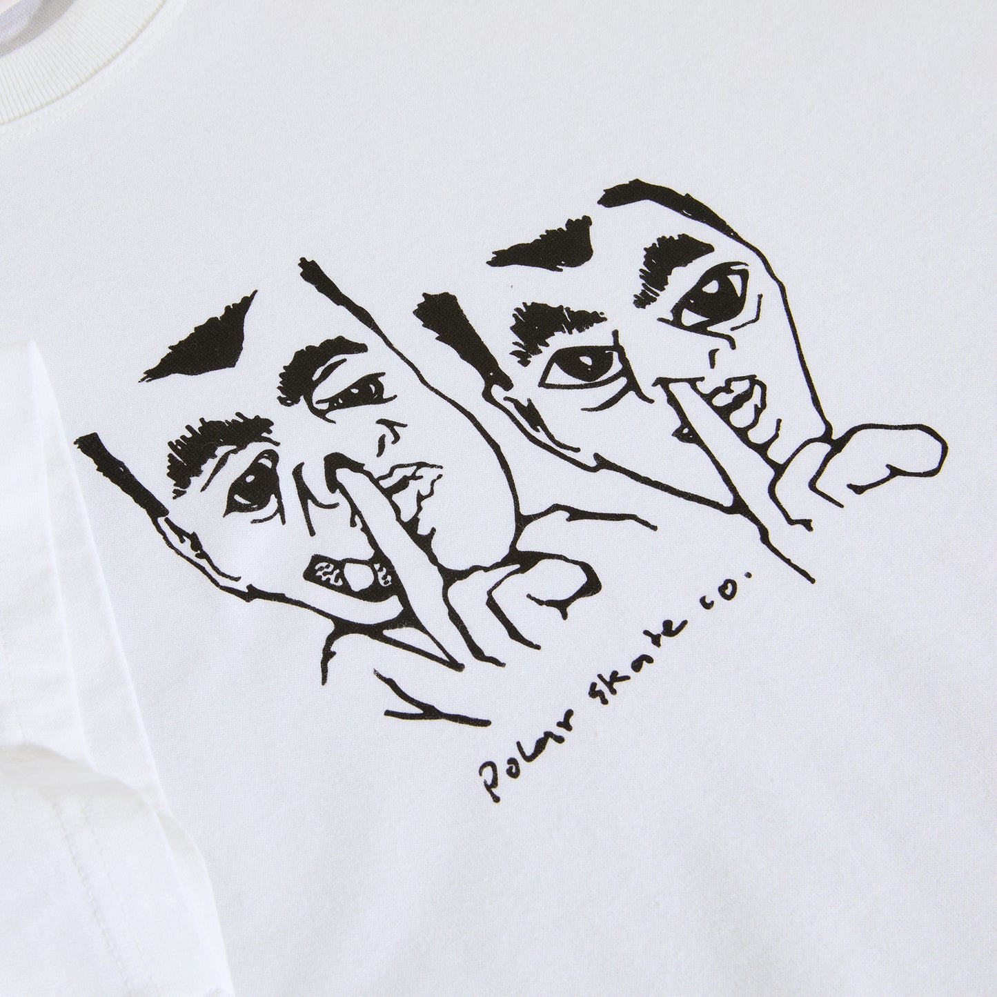 POLAR SKATE CO - BOOGERS TEE - WHITE