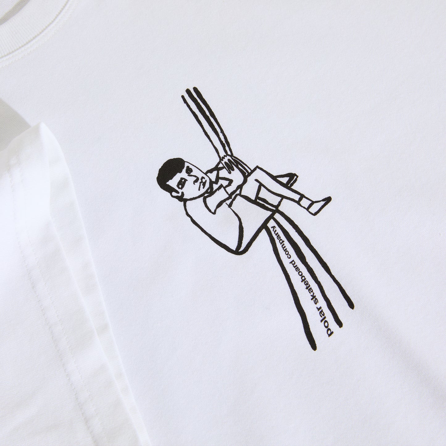 POLAR SKATE CO - IM DANE TEE - WHITE