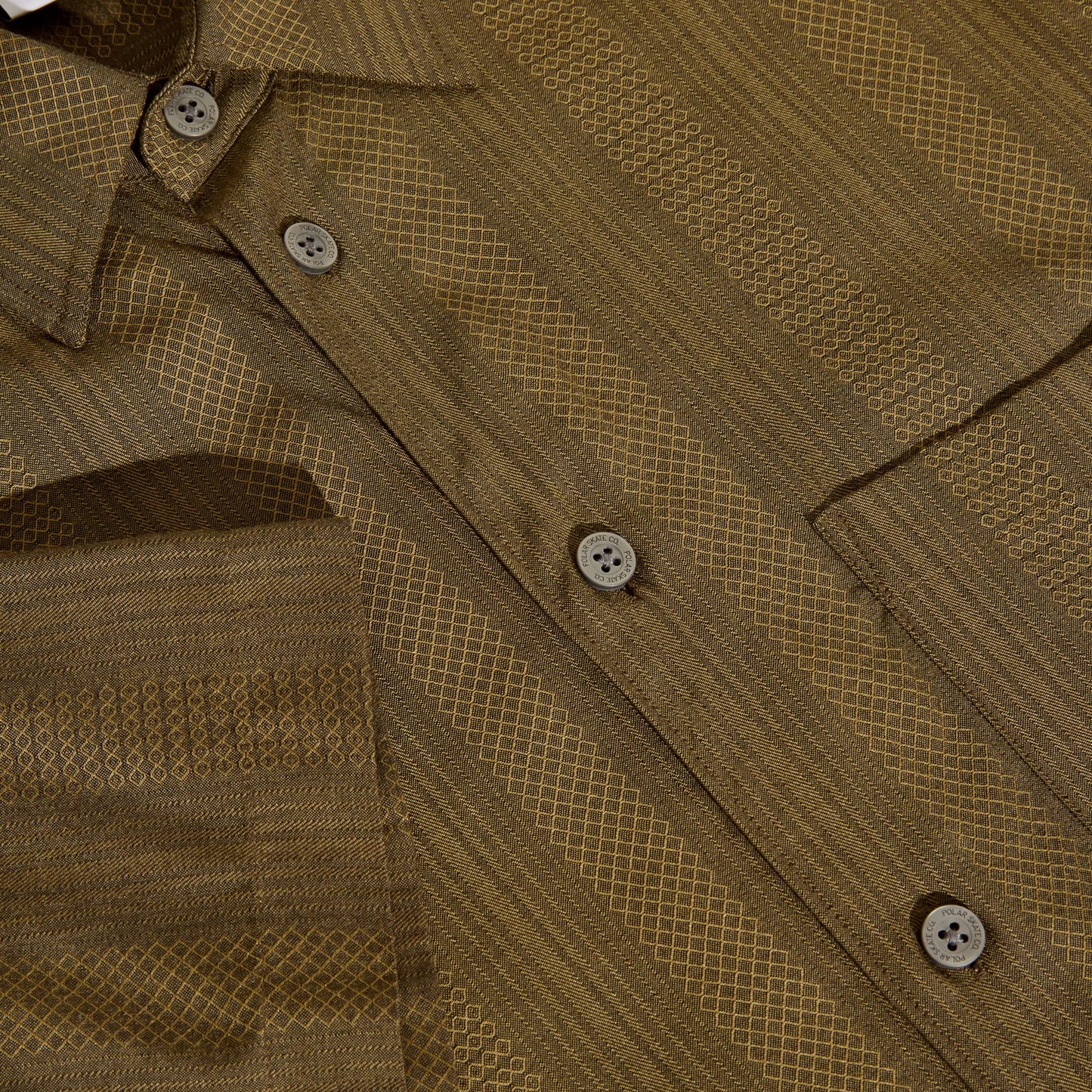 POLAR SKATE CO - TIM SHIRT - GOLDEN BROWN