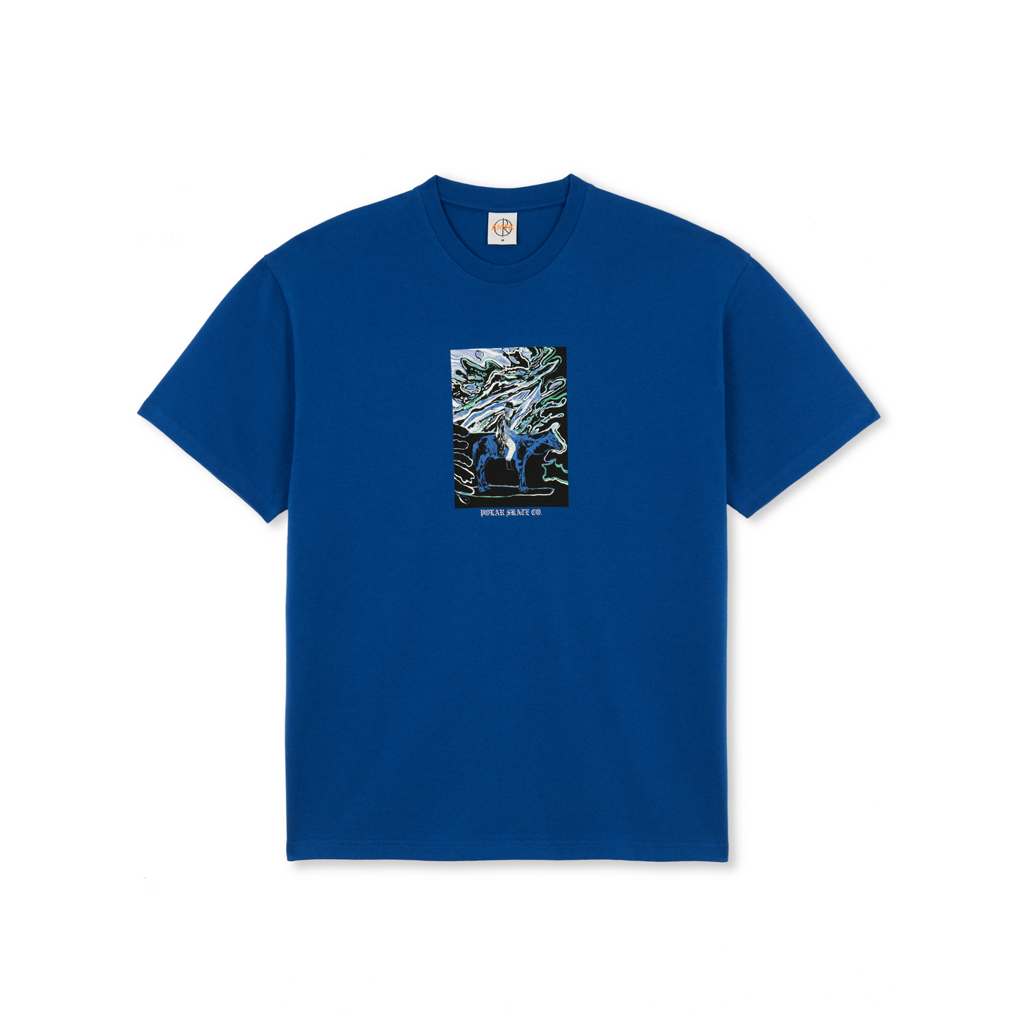 POLAR SKATE CO - RIDER TEE - EGYPTIAN BLUE