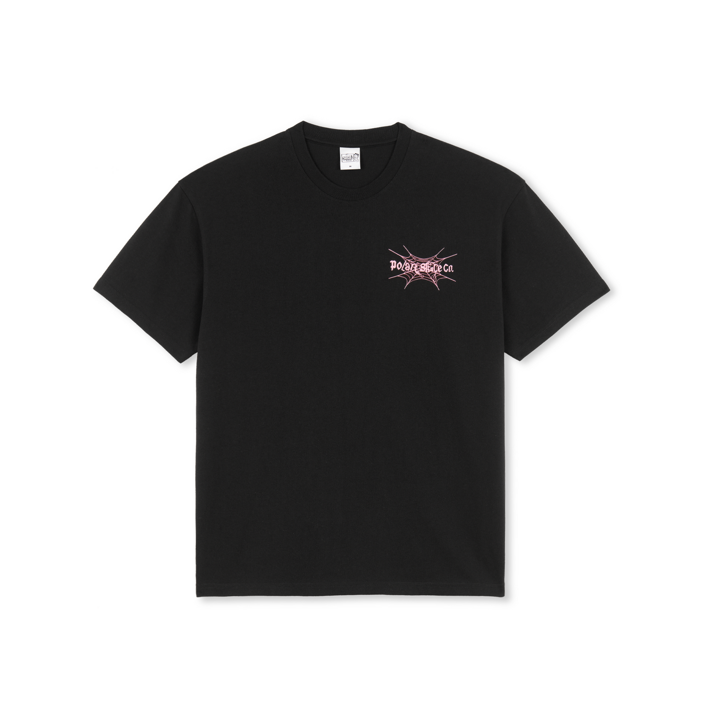 POLAR SKATE CO - SPIDERWEB TEE - BLACK