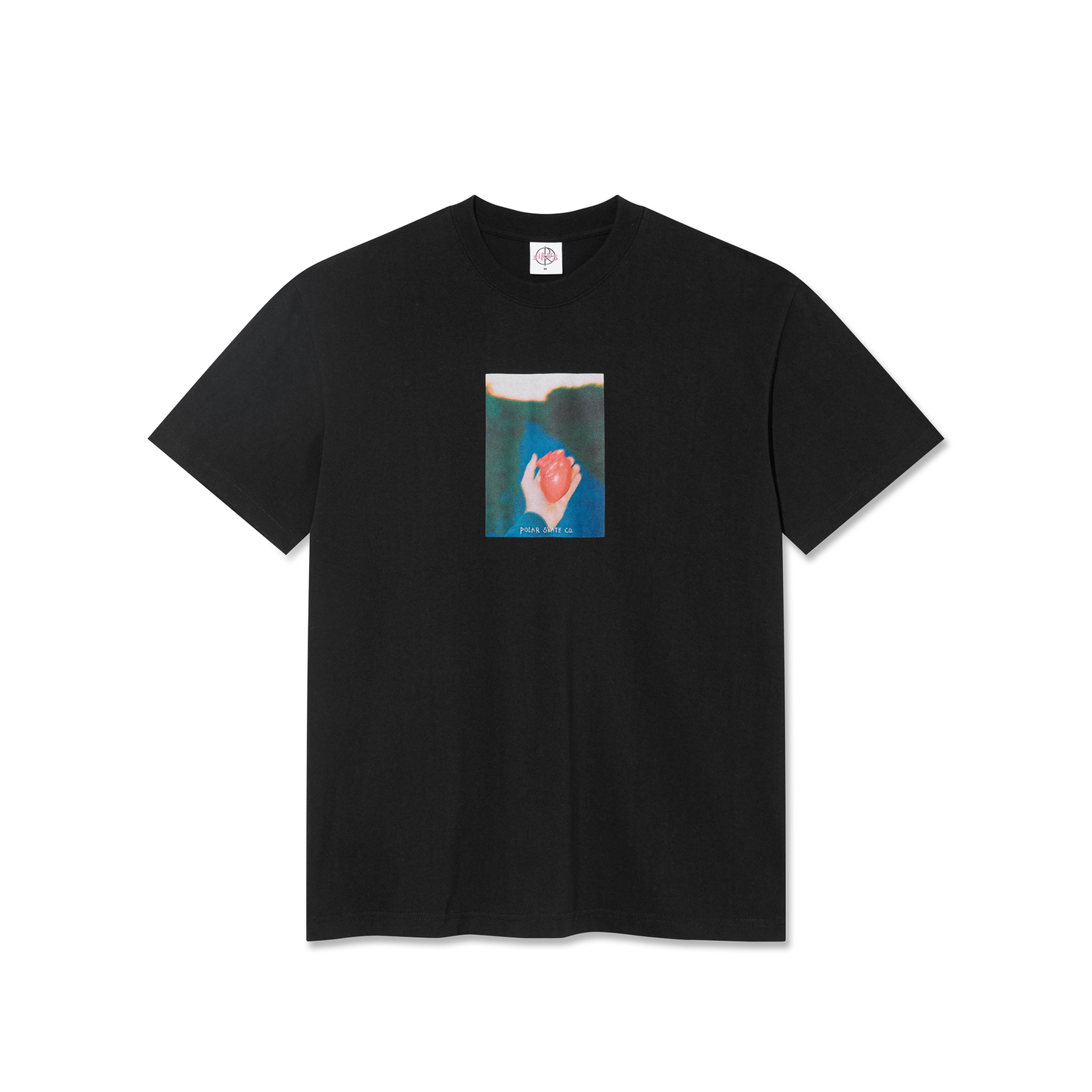 POLAR SKATE CO - HEART IN HAND TEE - BLACK