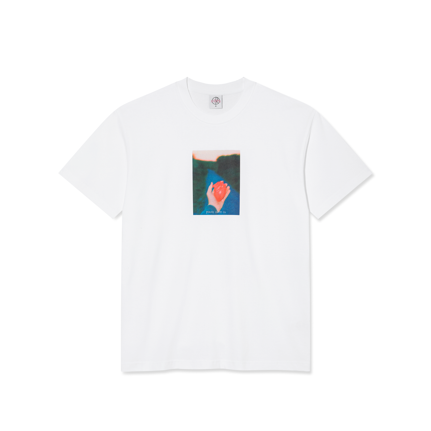 POLAR SKATE CO - HEART IN HAND TEE - WHITE