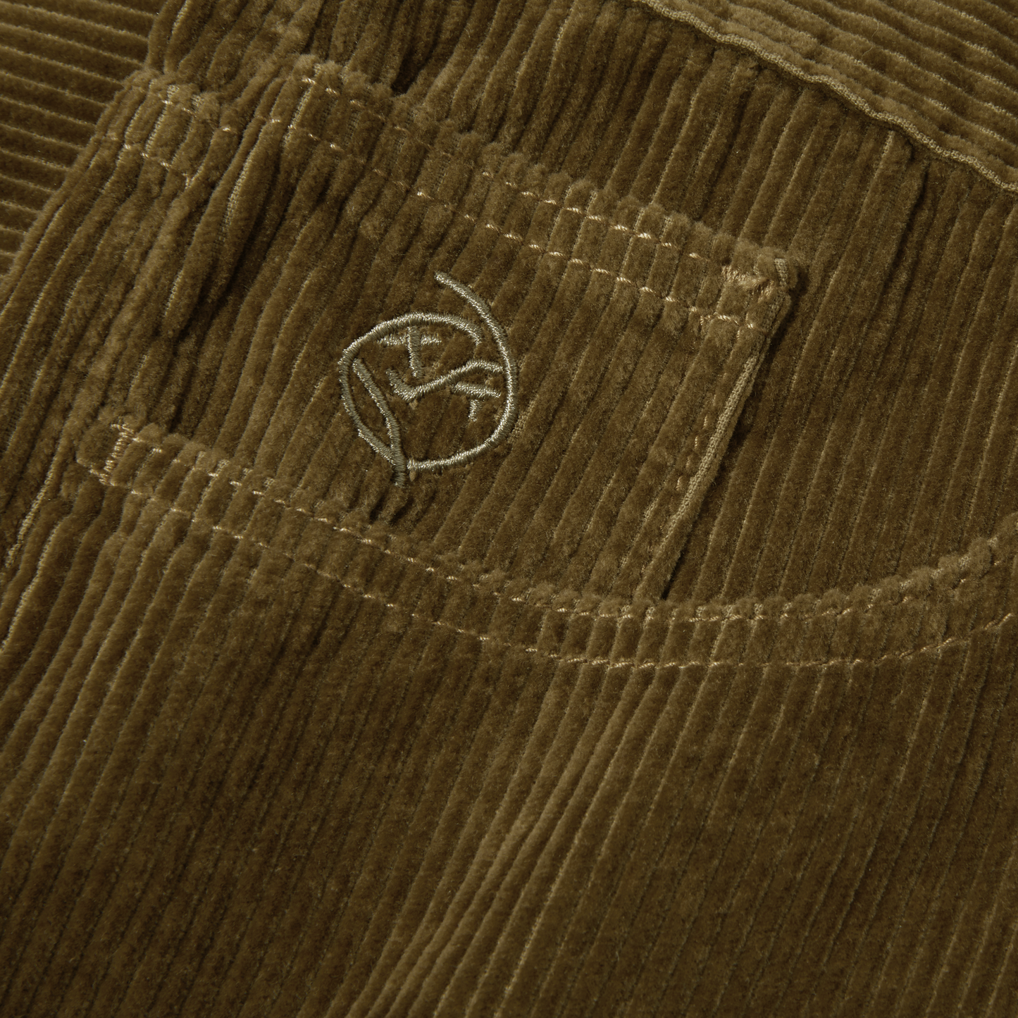 POLAR SKATE CO - BIG BOY CORD SHORTS - BRASS
