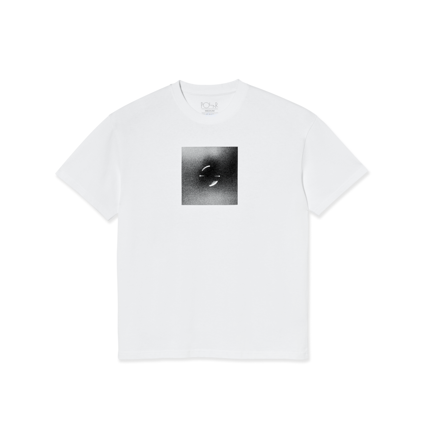 POLAR SKATE CO - MAGNETIC FIELD TEE - WHITE