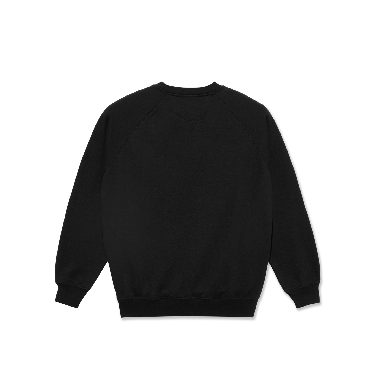 POLAR SKATE CO - NO COMPLY DEFAULT CREW - BLACK